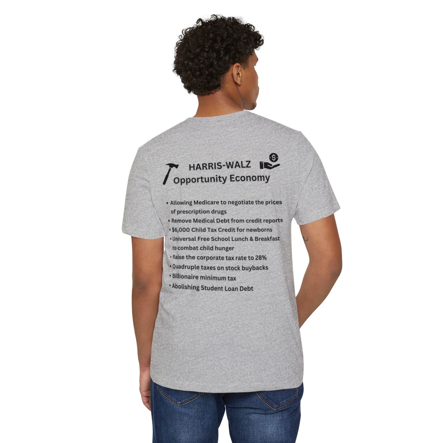 Opportunity Economy Unisex Recycled Organic T-Shirt