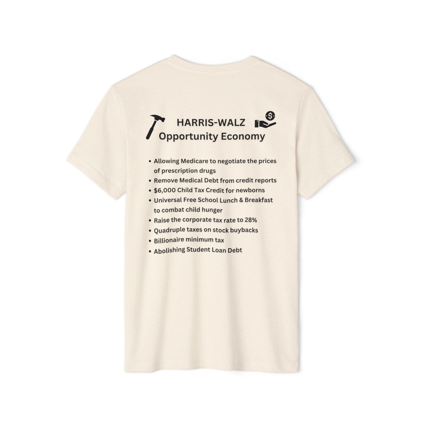 Opportunity Economy Unisex Recycled Organic T-Shirt