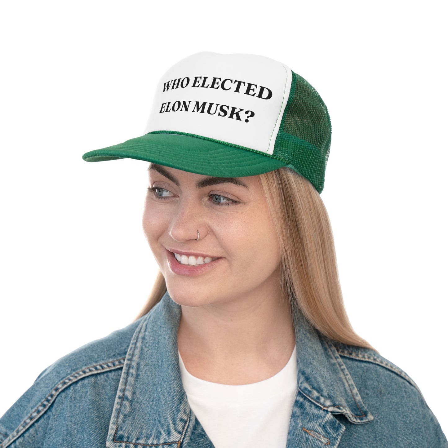 Who Elected Elon Musk? - Classic Trucker Cap