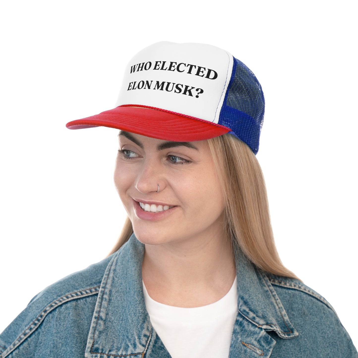 Who Elected Elon Musk? - Classic Trucker Cap