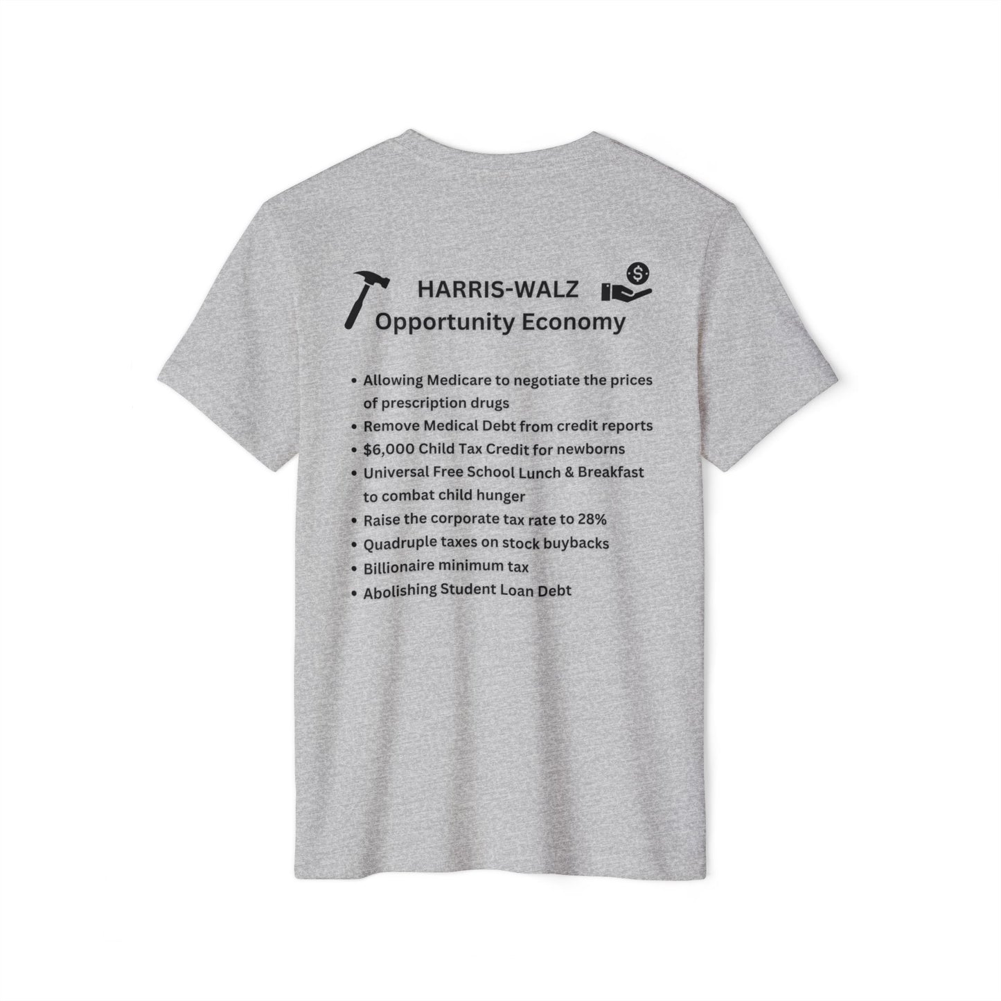 Opportunity Economy Unisex Recycled Organic T-Shirt