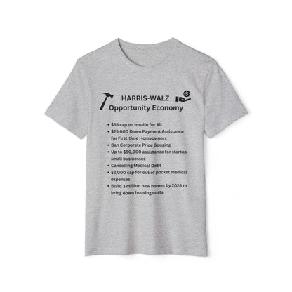Opportunity Economy Unisex Recycled Organic T-Shirt