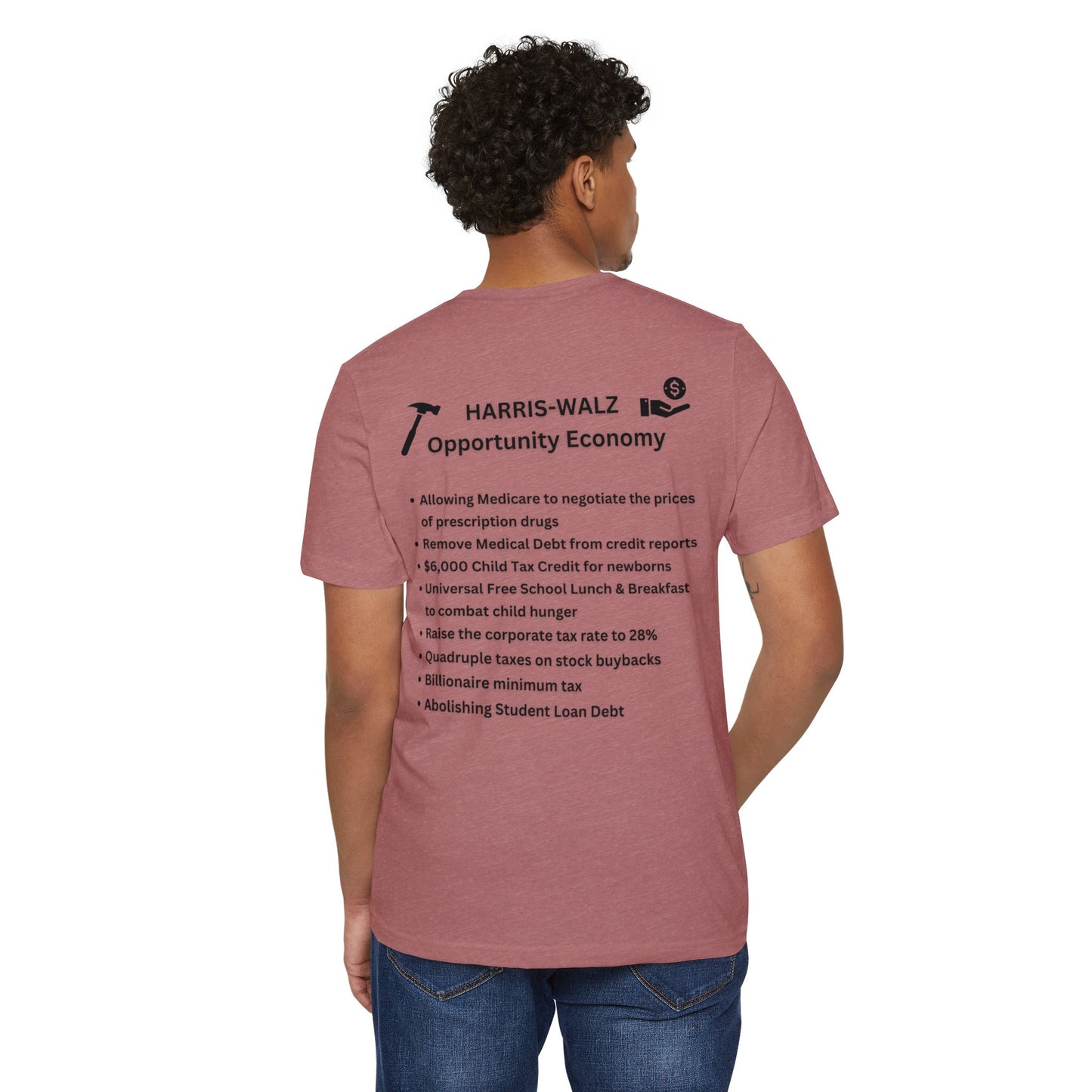 Opportunity Economy Unisex Recycled Organic T-Shirt
