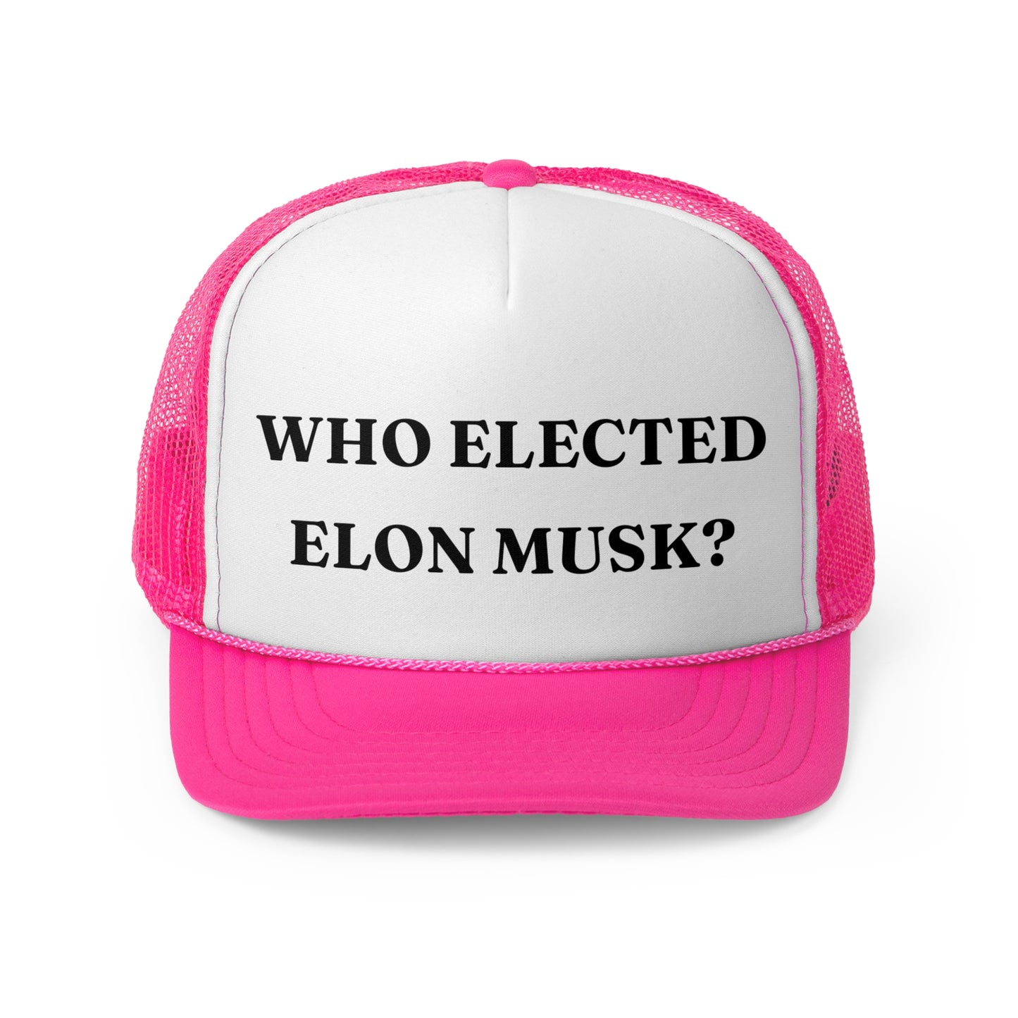 Who Elected Elon Musk? - Classic Trucker Cap
